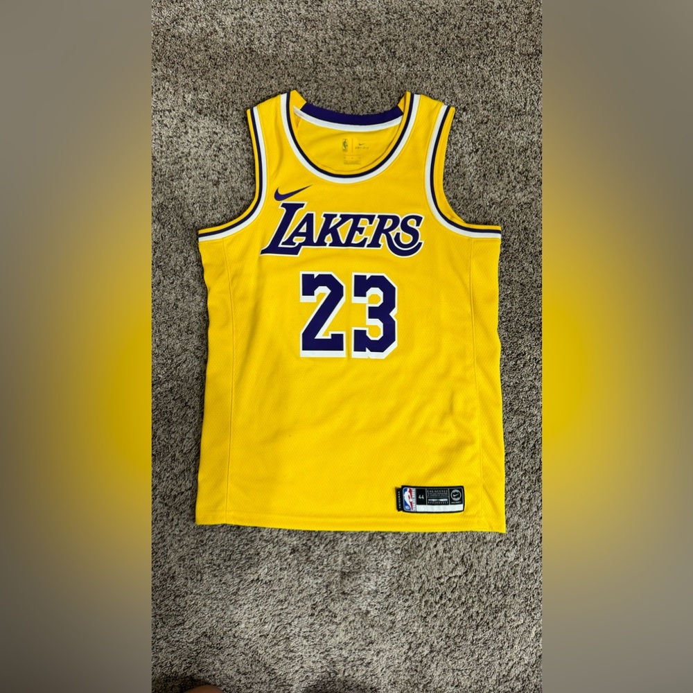 Nike Lebron James Lakers Jersey Size 44